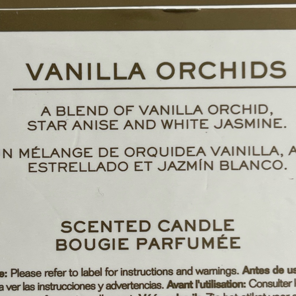 Ralph Lauren Vanilla Orchid 7.2 oz Scented Candle NEW single wick - Picture 9 of 10